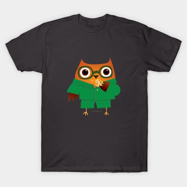 Papa Hoo T-Shirt by Secret Agent Jo